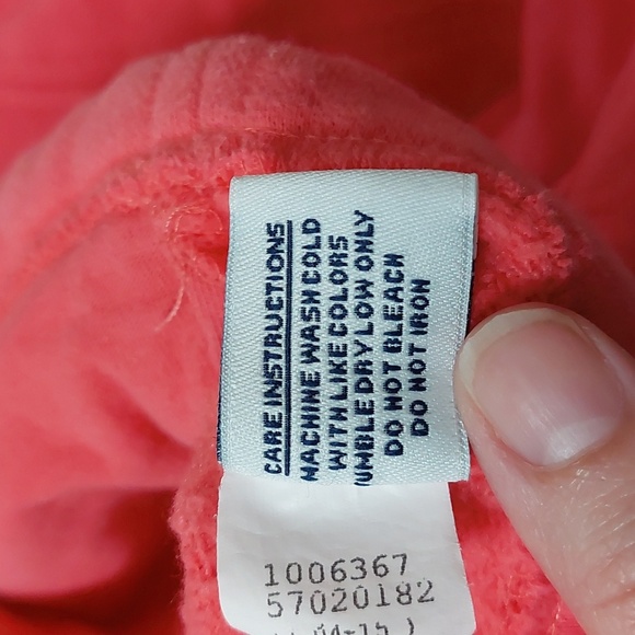 Cuffy's of Cape Cod Womens 1/4 Zip Pullover Top Pink Size L - Picture 7 of 7